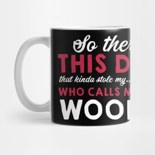 Fathers Day 2018 This Dog Stole My Heart Woof Mom Mug